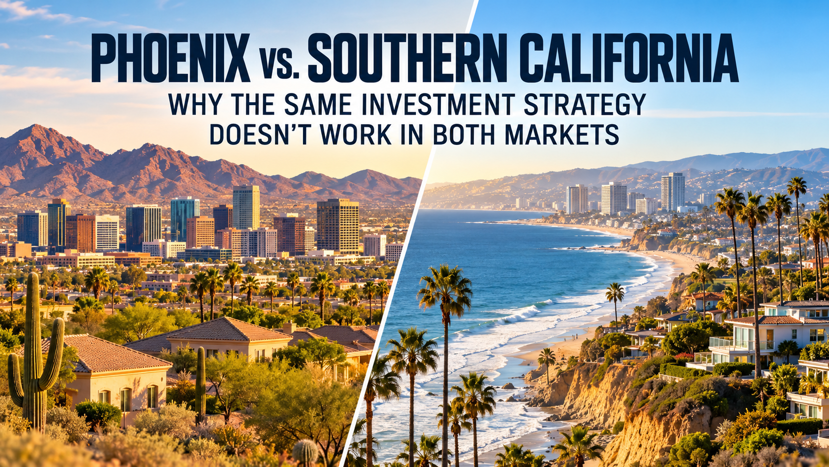 Phoenix vs. Southern California Rentals: Why the Same Investment Strategy Doesn't Work in Both Markets